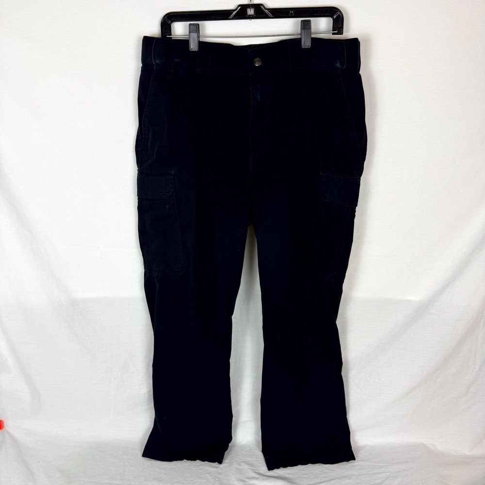 5.11 Tactical Cargo Pants Men's Size 38 Navy Relaxed Fit Pocket Workwear Utility
